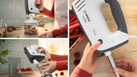 BOSCH Mikser z misą Bosch ErgoMixx MFQ37490 (750W; biały)