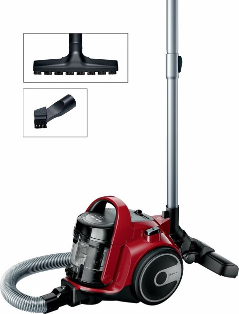 BOSCH Odkurzacz bezworkowy Bosch BGC05AAA2 Serie 2 (czerwony)