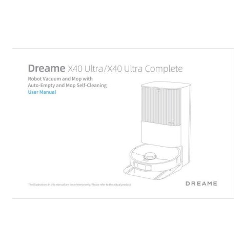 Dreame Robot sprzątający Dreame X40 Ultra (biały)