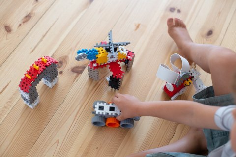 Marioinex MARIOINEX Klocki Mini Waffle Konstruktor, 300 elementów