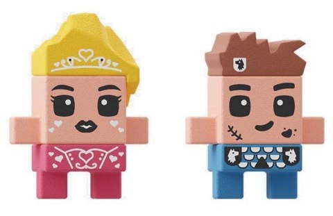 Marioinex MARIOINEX Klocki Mini Waffle Princess Wieża Fantazji, 148 elementów