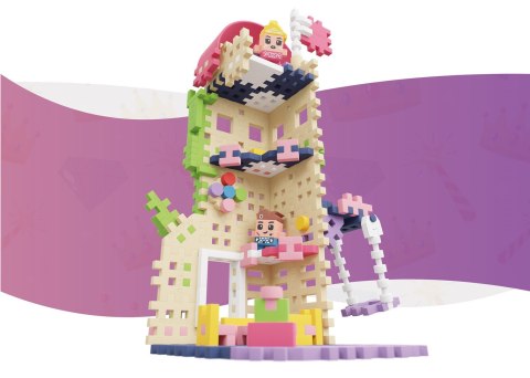 Marioinex MARIOINEX Klocki Mini Waffle Princess Wieża Fantazji, 148 elementów