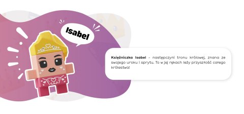 Marioinex MARIOINEX Klocki Mini Waffle Princess Wieża Fantazji, 148 elementów