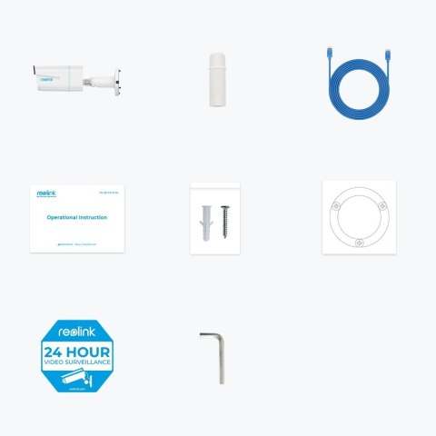 Reolink Kamera IP do monitoringu Reolink P430, biała