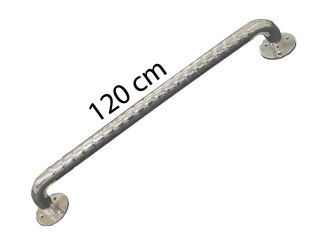 SUNDO Poręcz łazienkowa stali nierdzewnej karbowana 120cm