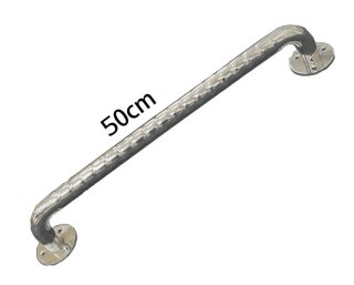 SUNDO Poręcz łazienkowa stali nierdzewnej karbowana 50cm