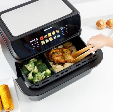 Taurus Frytownica beztłuszczowa z długim koszem i grillem Taurus 973004000