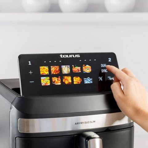 Taurus Frytownica beztłuszczowa z dwoma koszami Taurus Air Duo Slim
