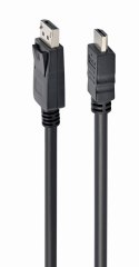 GEMBIRD Kabel GEMBIRD CC-DP-HDMI-5M (HDMI M - DisplayPort M; 5m; kolor czarny)