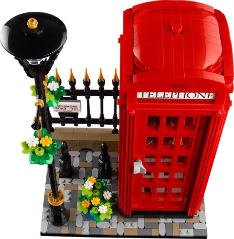 Lego LEGO Ideas 21347 Czerwona londyńska budka telefoniczna