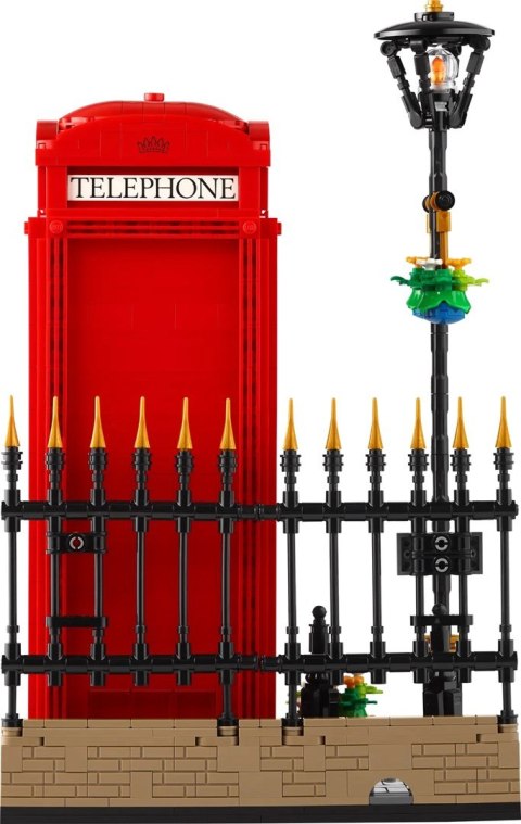 Lego LEGO Ideas 21347 Czerwona londyńska budka telefoniczna