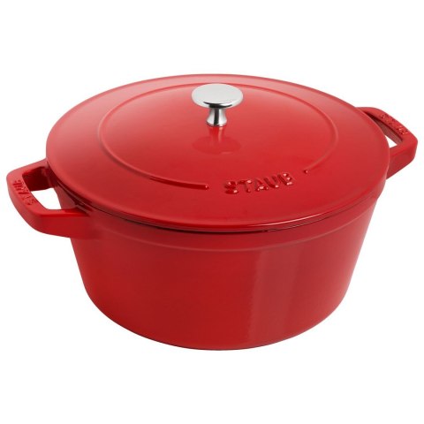 ZWILLING Zestaw 2 naczyń żeliwnych z pokrywką STAUB 40508-384-0 - czerwony 24 cm