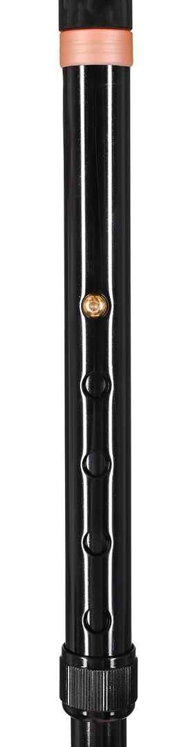 ActionMed Laska inwalidzka, składana (czarna)