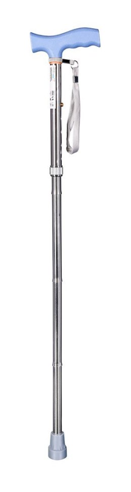 ActionMed Laska inwalidzka, składana (srebrna)