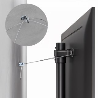 Maclean MACLEAN UCHWYT STOJAK PODŁOGOWY DO TELEWIZORA, 32-70", MAX. VESA 400X400, MAX. 40KG MC-494