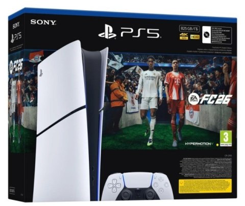 Sony Konsola Sony PlayStation 5 Digital 825GB + EA Sports FC26
