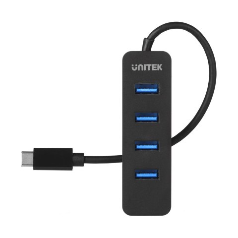 UNITEK UNITEK HUB USB-C 4XUSB-A 3.1, AKTYWNY, 10 W, H1117B