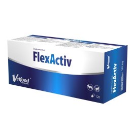 Vetfood VetFood FlexActiv na stawy dla psa i kota 120 kapsułek