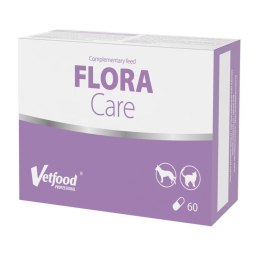 Vetfood VetFood FloraCare na biegunkę dla psa i kota 60 kapsułek