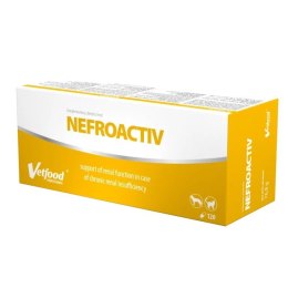 Vetfood VetFood NefroActiv wspiera funkcje nerek dla psa i kota 120 kapsułek