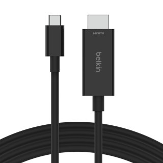 Belkin Kabel Belkin Connect USB-C to HDMI 2.1 Cable 2m Black (WYPRZEDAŻ)