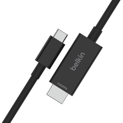 Belkin Kabel Belkin Connect USB-C to HDMI 2.1 Cable 2m Black (WYPRZEDAŻ)