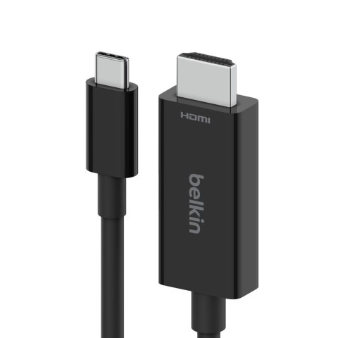 Belkin Kabel Belkin Connect USB-C to HDMI 2.1 Cable 2m Black (WYPRZEDAŻ)