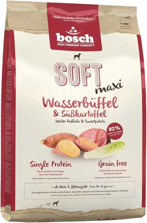 Bosch BOSCH SOFT MAXI BAWÓŁ WODNY & BATATY 2,5kg