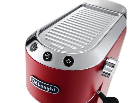 DeLonghi Ekspres kolbowy DeLonghi Dedica Style EC 685.R (1300W; kolor czerwony) (WYPRZEDAŻ)