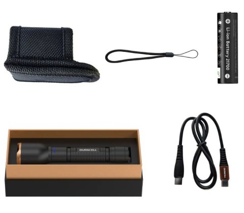 Duracell Latarka Duracell DF2500R Gift Box