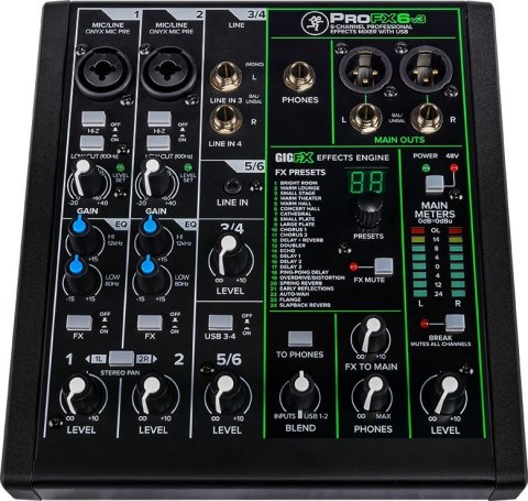 MACKIE Mackie ProFX6v3 - Mikser analogowy z interfejsem USB