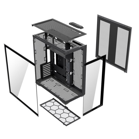 MODECOM MODECOM OBUDOWA VOLCANO SPACE XL FULL TOWER NF CZARNA