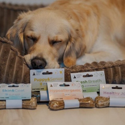 PAKA ZWIERZAKA Paka Zwierzaka Pepe Vet Kość Funkcjonalna dla wrażliwych psów 42g