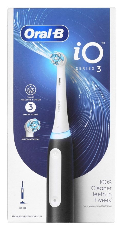 Braun Braun Szczoteczka elektryczna Oral-B iO3 Matt Black