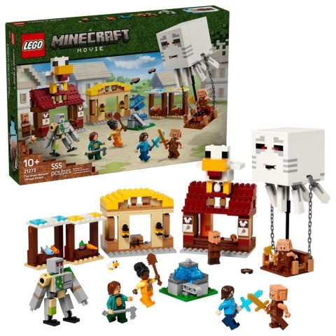 Lego LEGO Minecraft 21273 Atak balonowego Ghasta na wioskę (WYPRZEDAŻ)