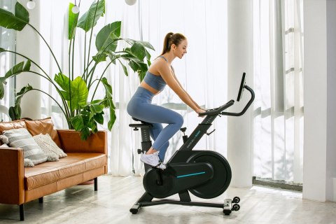 OVICX Rower stacjonarny, magnetyczny OVICX Q200X z ekranem dotykowym 15,6" TFT, WIFI bluetooth&app (WYPRZEDAŻ)