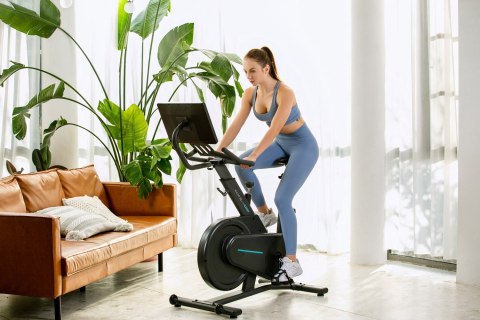 OVICX Rower stacjonarny, magnetyczny OVICX Q200X z ekranem dotykowym 15,6" TFT, WIFI bluetooth&app (WYPRZEDAŻ)