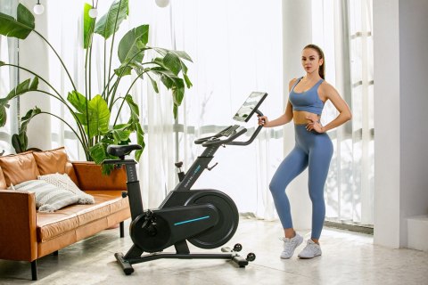 OVICX Rower stacjonarny, magnetyczny OVICX Q200X z ekranem dotykowym 15,6" TFT, WIFI bluetooth&app (WYPRZEDAŻ)
