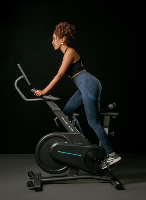 OVICX Rower stacjonarny, magnetyczny OVICX Q200X z ekranem dotykowym 15,6" TFT, WIFI bluetooth&app (WYPRZEDAŻ)