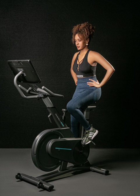 OVICX Rower stacjonarny, magnetyczny OVICX Q200X z ekranem dotykowym 15,6" TFT, WIFI bluetooth&app (WYPRZEDAŻ)