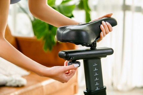 OVICX Rower stacjonarny, magnetyczny OVICX Q200X z ekranem dotykowym 15,6" TFT, WIFI bluetooth&app (WYPRZEDAŻ)