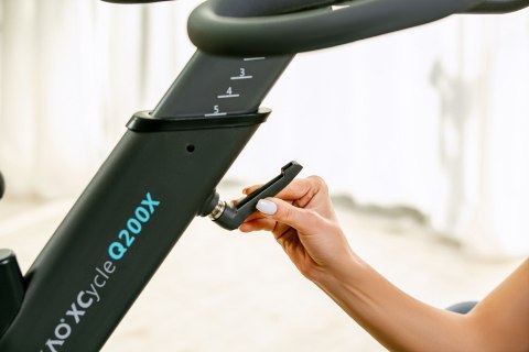 OVICX Rower stacjonarny, magnetyczny OVICX Q200X z ekranem dotykowym 15,6" TFT, WIFI bluetooth&app (WYPRZEDAŻ)