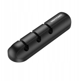 Vention 5-portowy organizer kabli Vention 2 szt. czarny