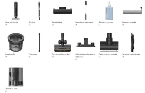 Dreame Bezprzewodowy odkurzacz pionowy mopujący Dreame H14 Dual