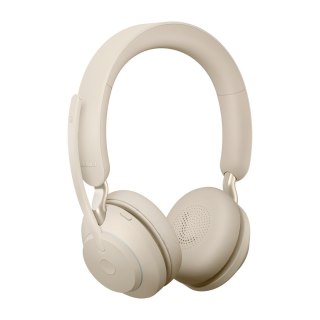 Jabra Słuchawki nauszne bezprzewodowe Jabra Evolve2 65 UC Stereo Link380c, beige