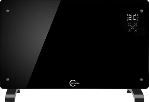 No name Grzejnik elektryczny czarny Q20F1 CARRUZZO