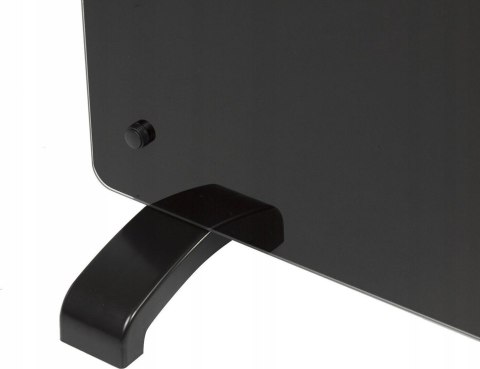 No name Grzejnik elektryczny czarny Q20F1 CARRUZZO