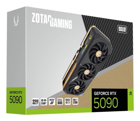 ZOTAC Karta graficzna ZOTAC GAMING GeForce RTX 5090 32GB SOLID