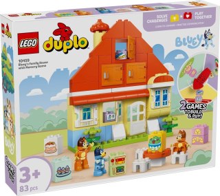 Lego LEGO DUPLO Bluey 10459 Dom rodzinny Blue z grą pamięciową (WYPRZEDAŻ)