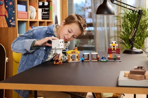 Lego LEGO Minecraft 21273 Atak balonowego Ghasta na wioskę (WYPRZEDAŻ)